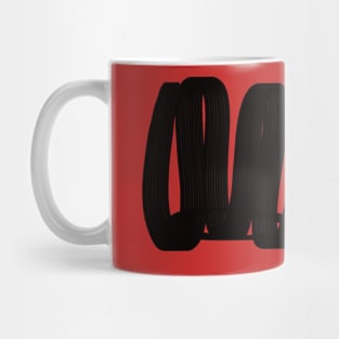 abstract loop graffiti Mug